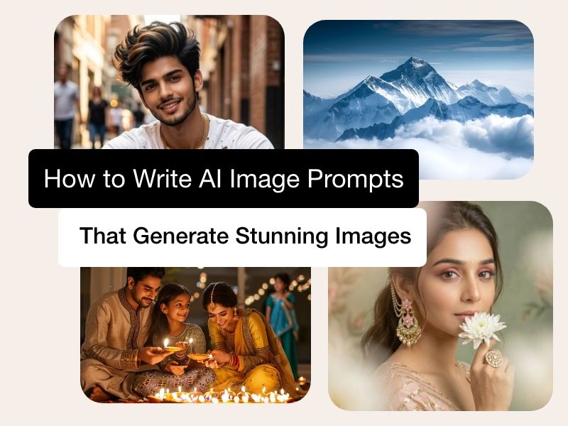 How to Write AI Image Prompts That Generate Stunning Images