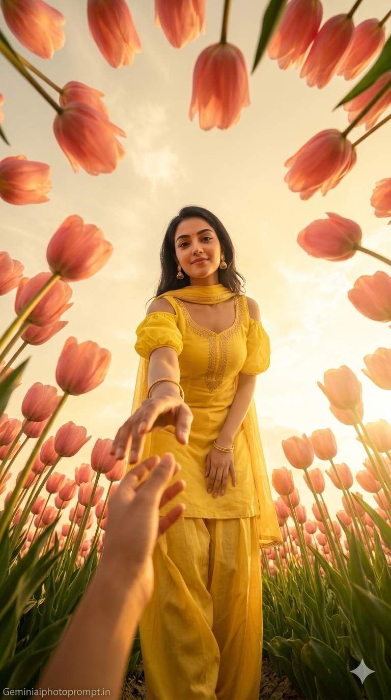 Prompt for Gemini AI girl in kurti