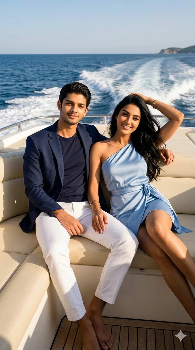 Couple photo Editing Gemini Prompts text