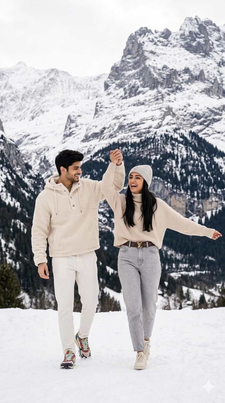 Gemini couple romantic prompt copy and Paste instagram