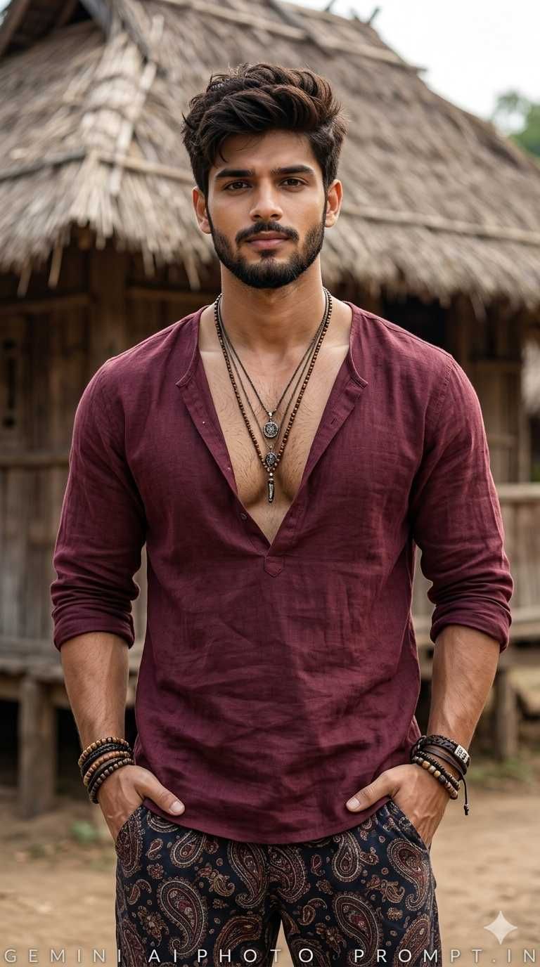 Prompt for Gemini AI boy Indian style