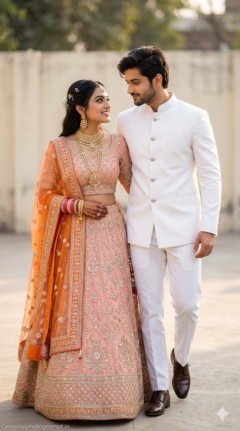 Romantic couple AI prompts