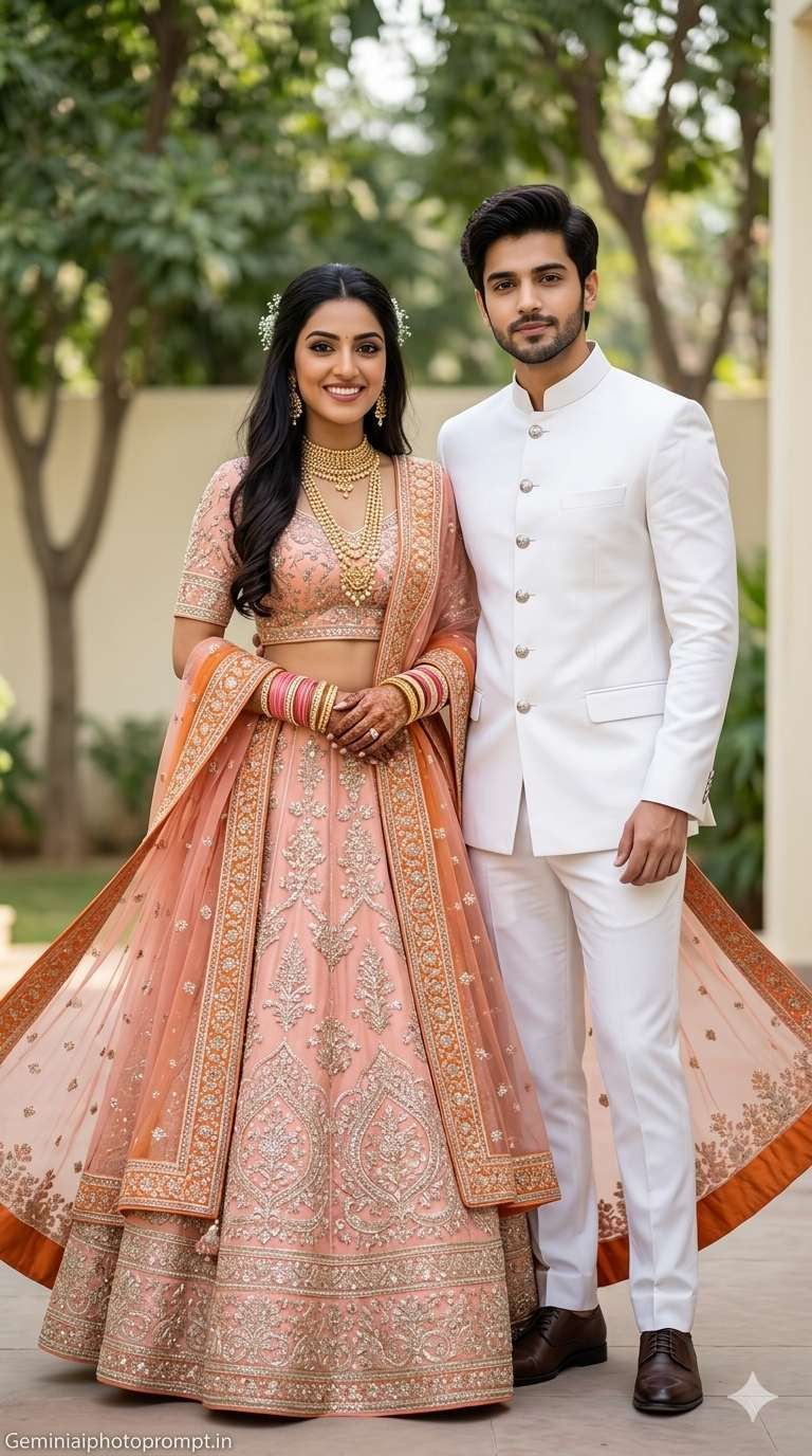 Gemini wedding photo prompt Generator