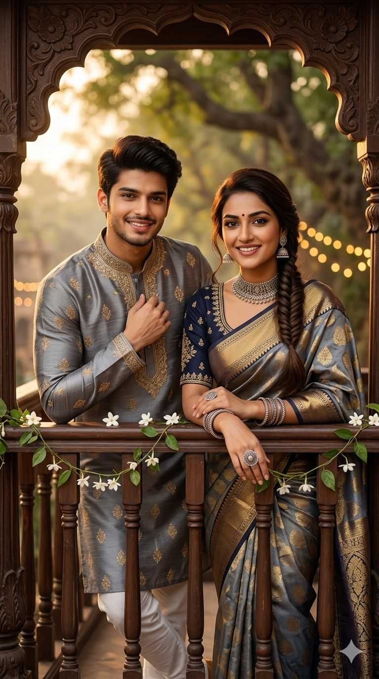 AI couple photo prompt