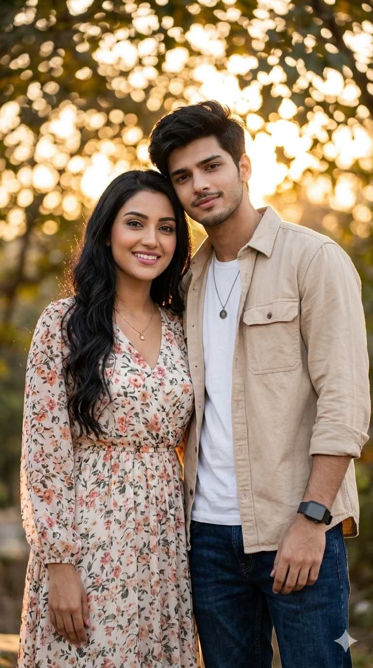 Romantic couple ai prompt copy and paste Instagram