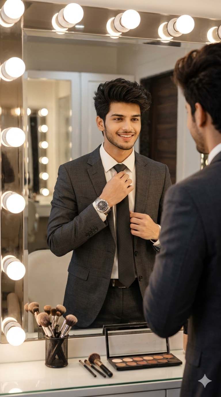 Mirror selfie prompt gemini for boys download