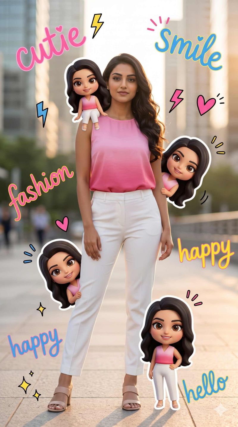 Chibi cartoon style prompt generator