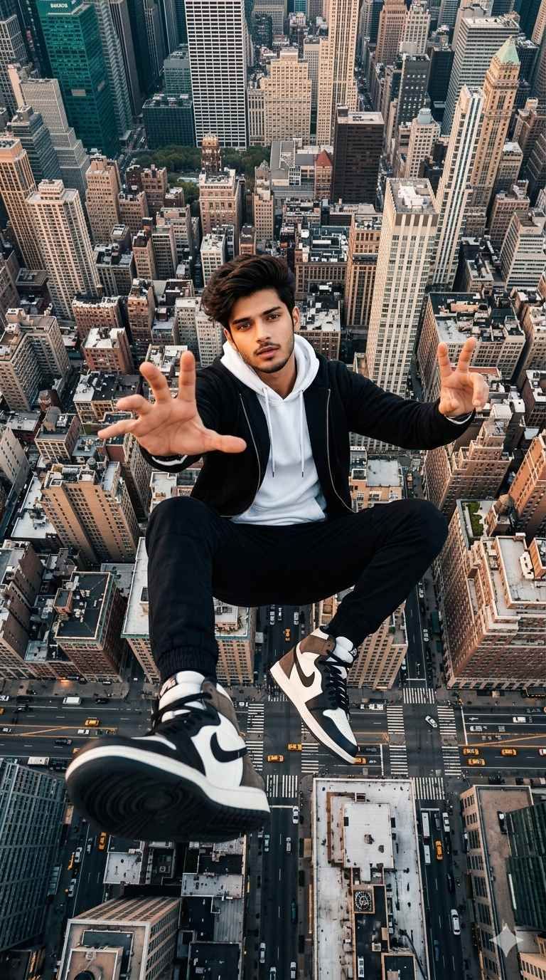 Create a giant hyper realistic statue app