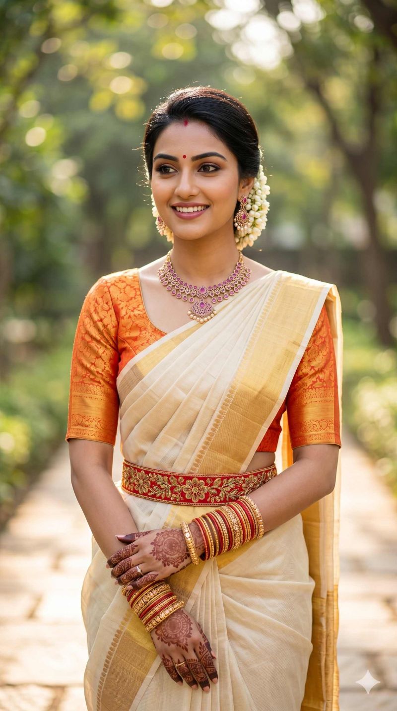 Gemini ai prompt for south indian girl instagram