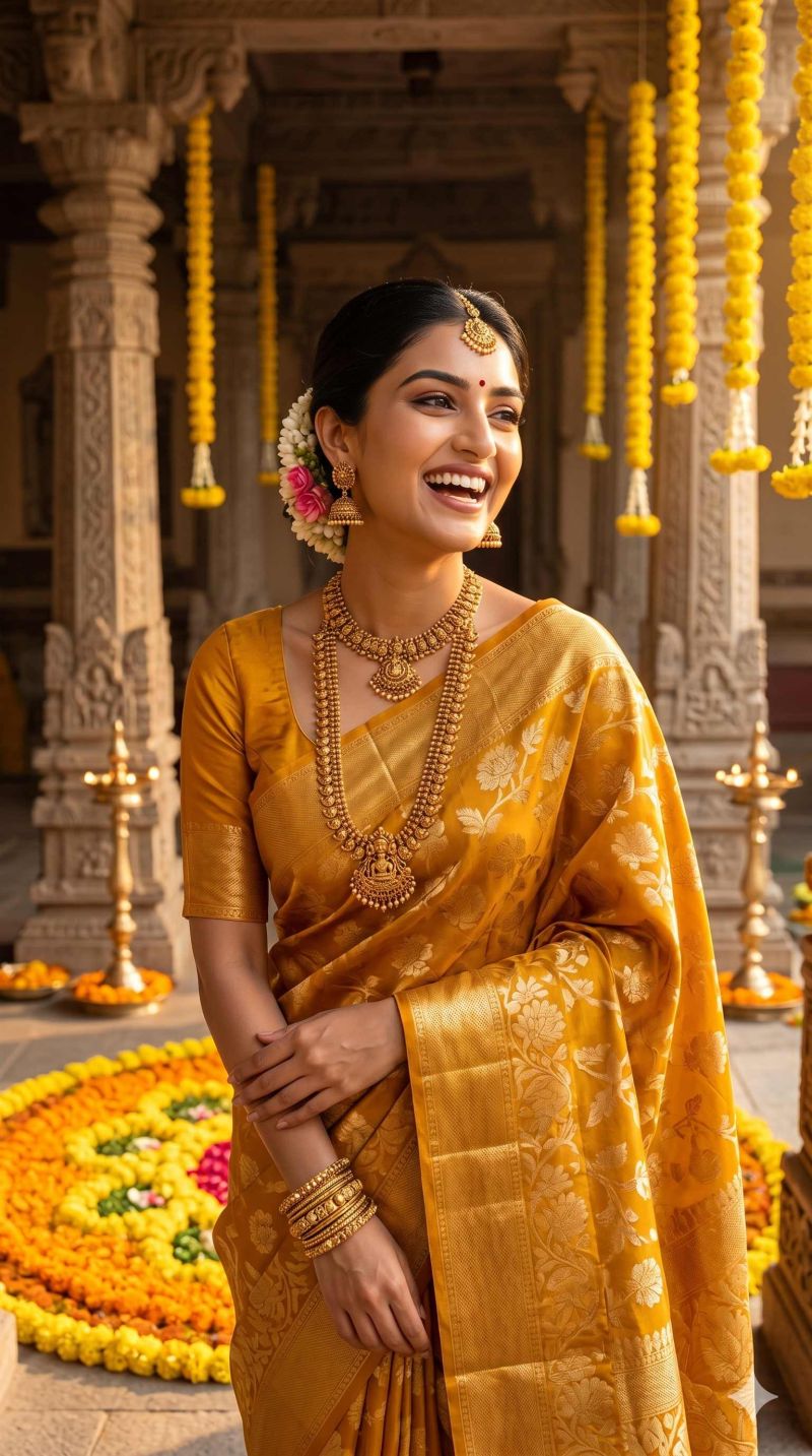 Gemini ai prompt for south indian girl download