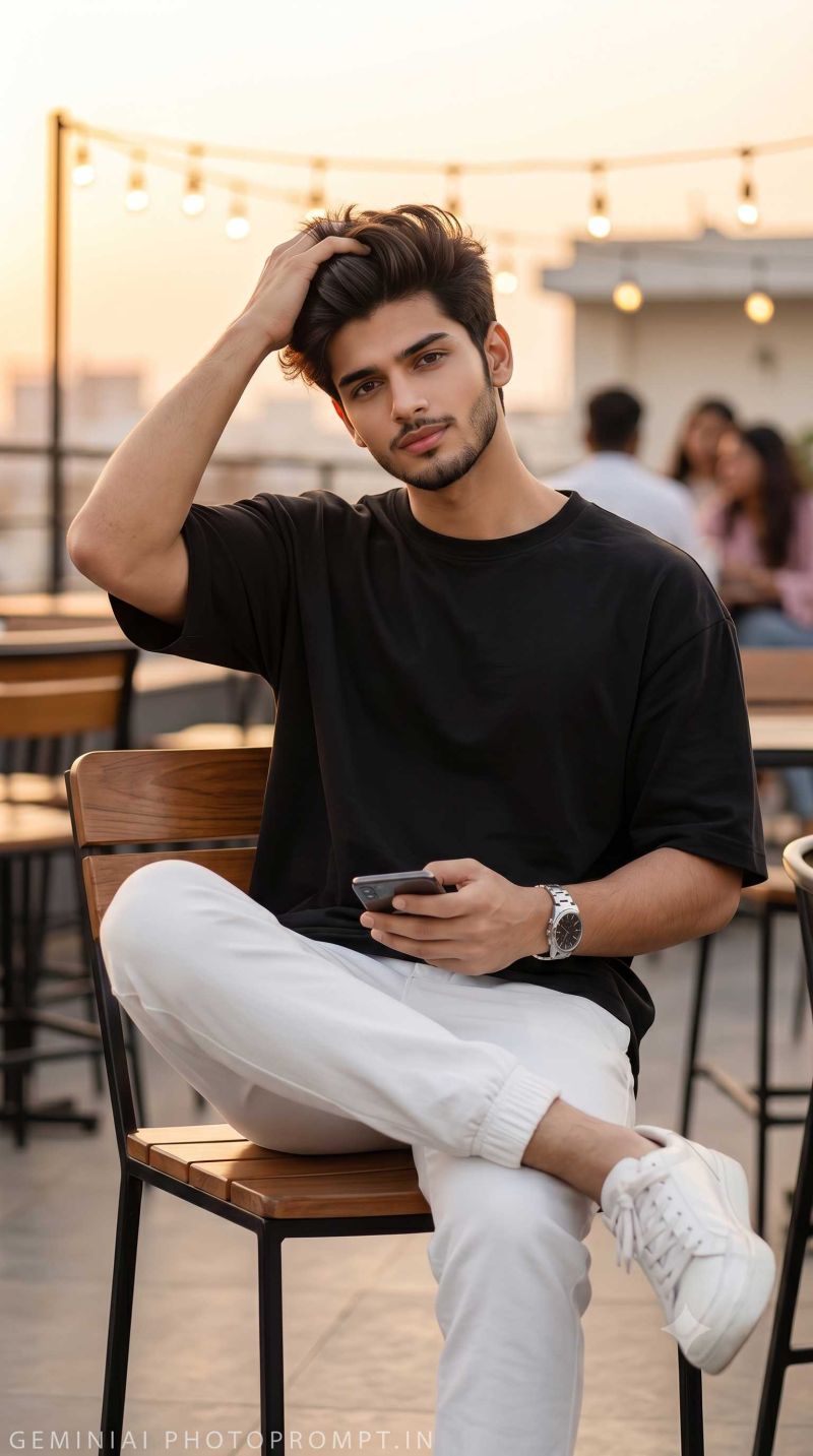 Prompt for Gemini AI boy Indian style copy and paste