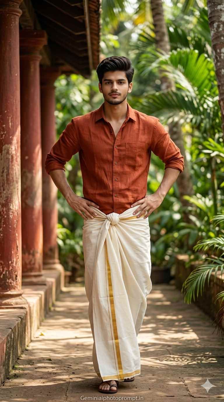 Best prompt for gemini ai boy south indian style