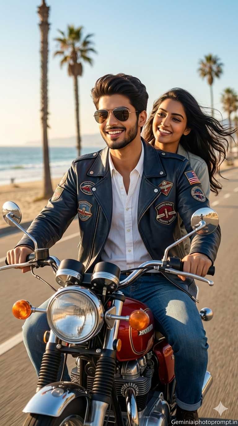 Prompt seen couple AI photo editing