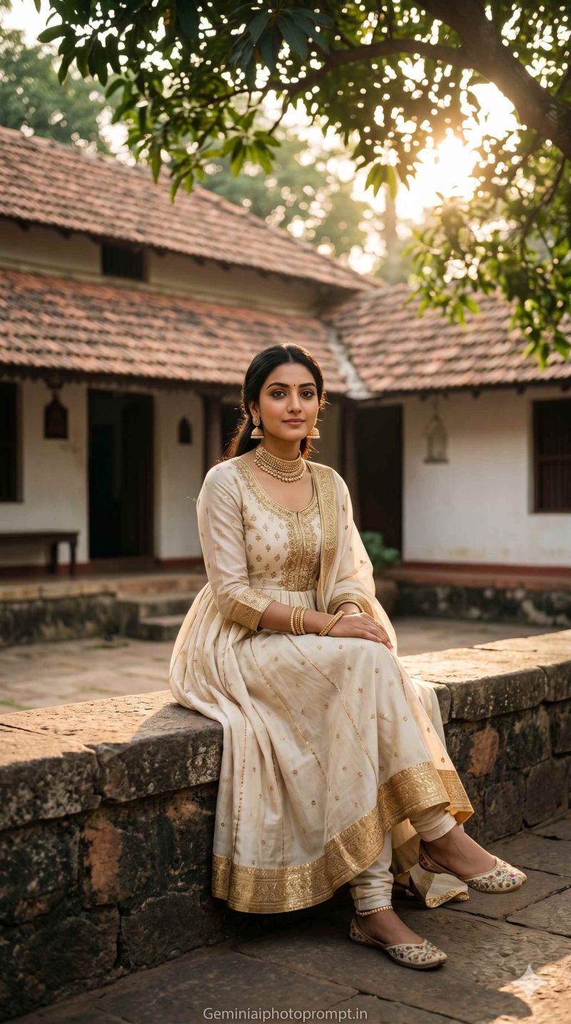South Indian girl prompt for instagram