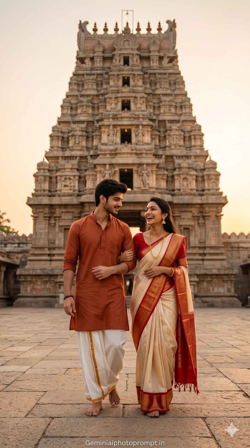 South Indian couple prompt, chatgpt