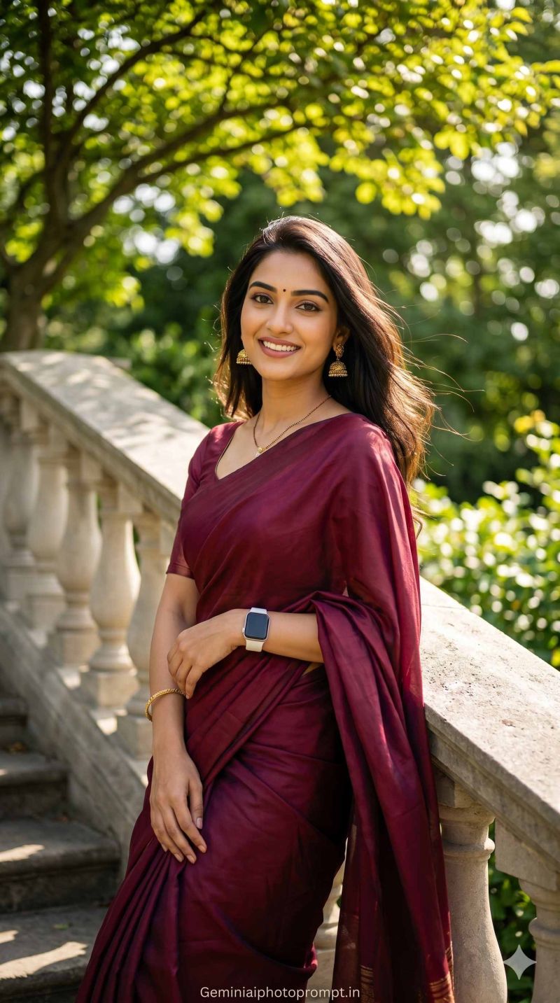 ChatGPT saree photo editing prompts