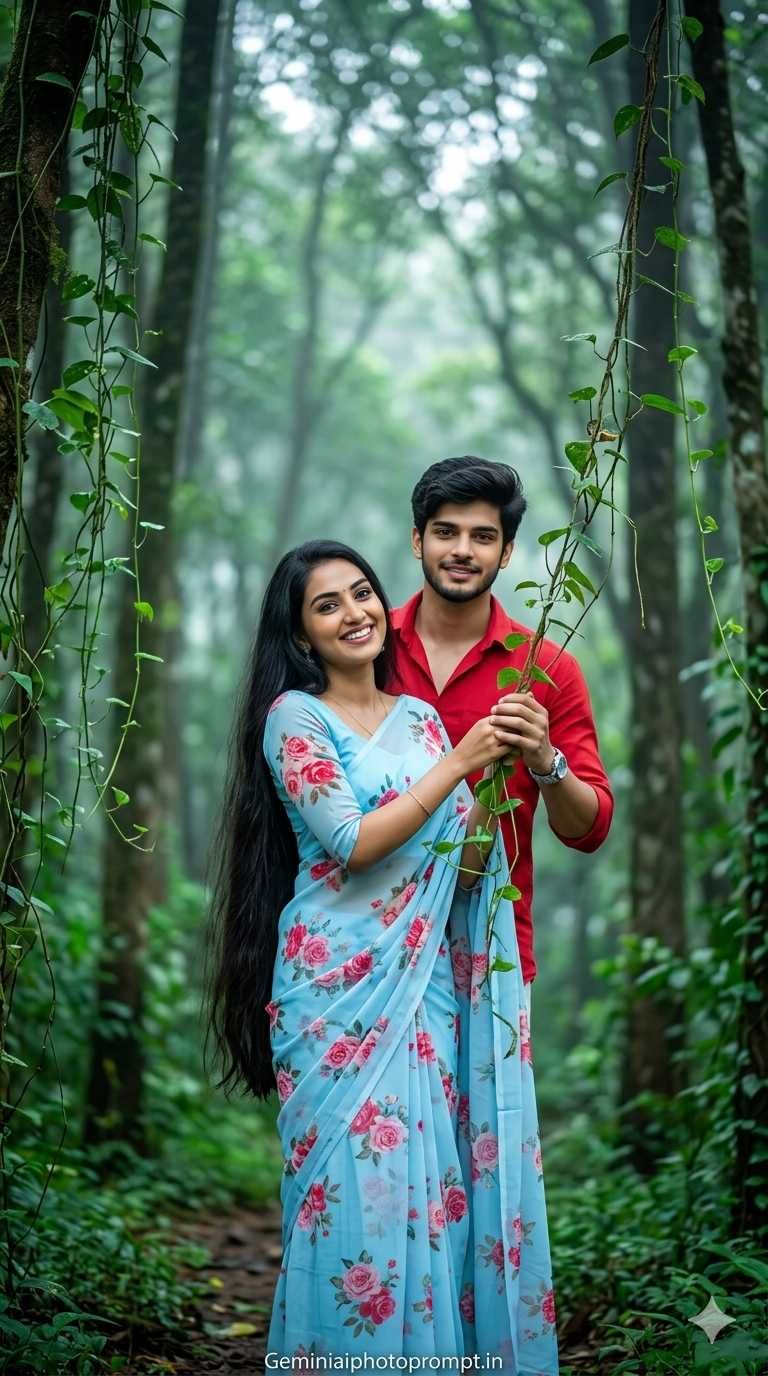 Indian couple prompt for Gemini AI